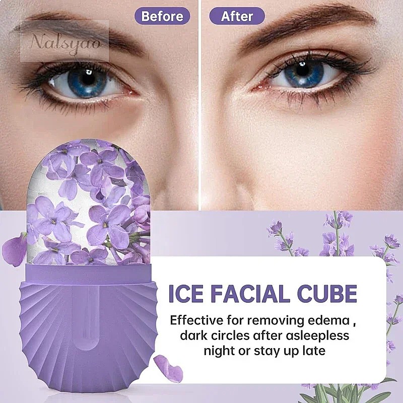 Face Ice Roller Puffiness - Ледяной ролик для лица, 1 шт.,