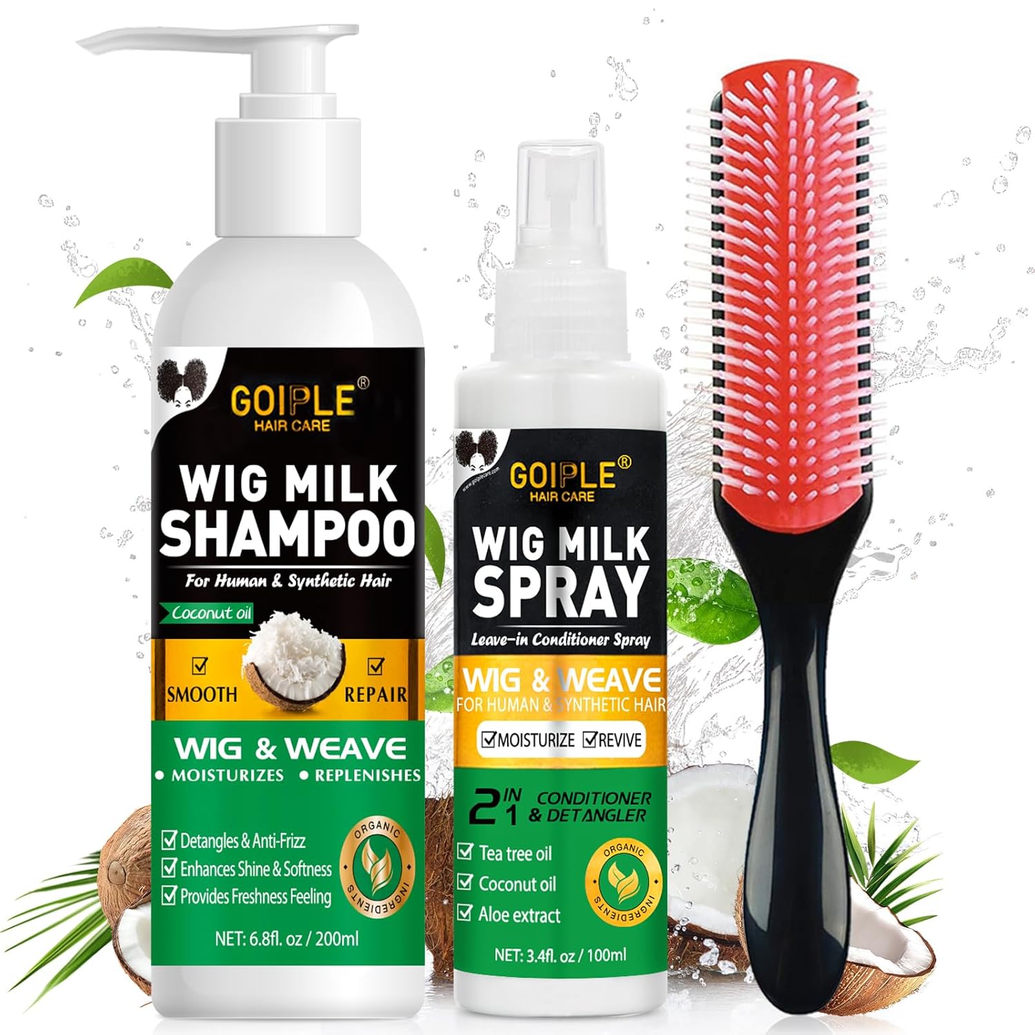 Hair Care - Набор для ухода за париками GOIPLE