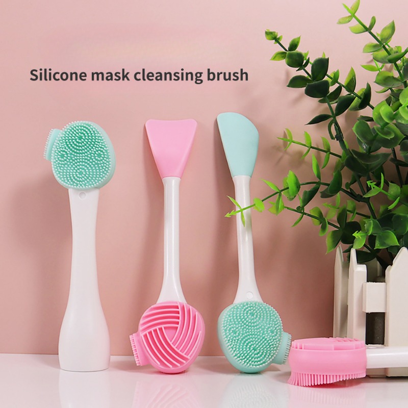 Silicone Face Scrubber Electric - 1 шт., многофункциональная очищающая щетка, маска