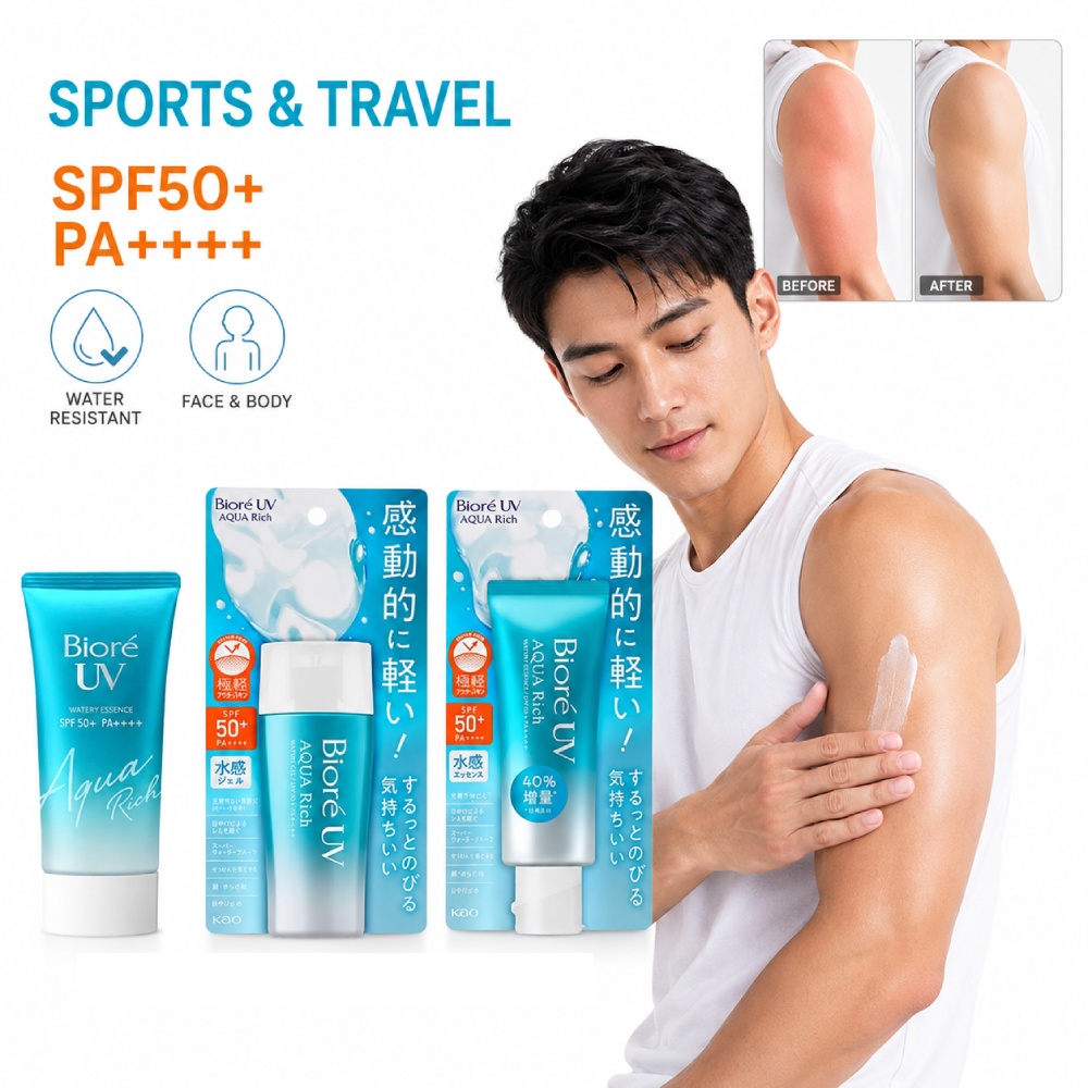 Spf 50 Waterproof Sunscreen - Водостойкий солнцезащитный лосьон Birou SPF50+ PA++++