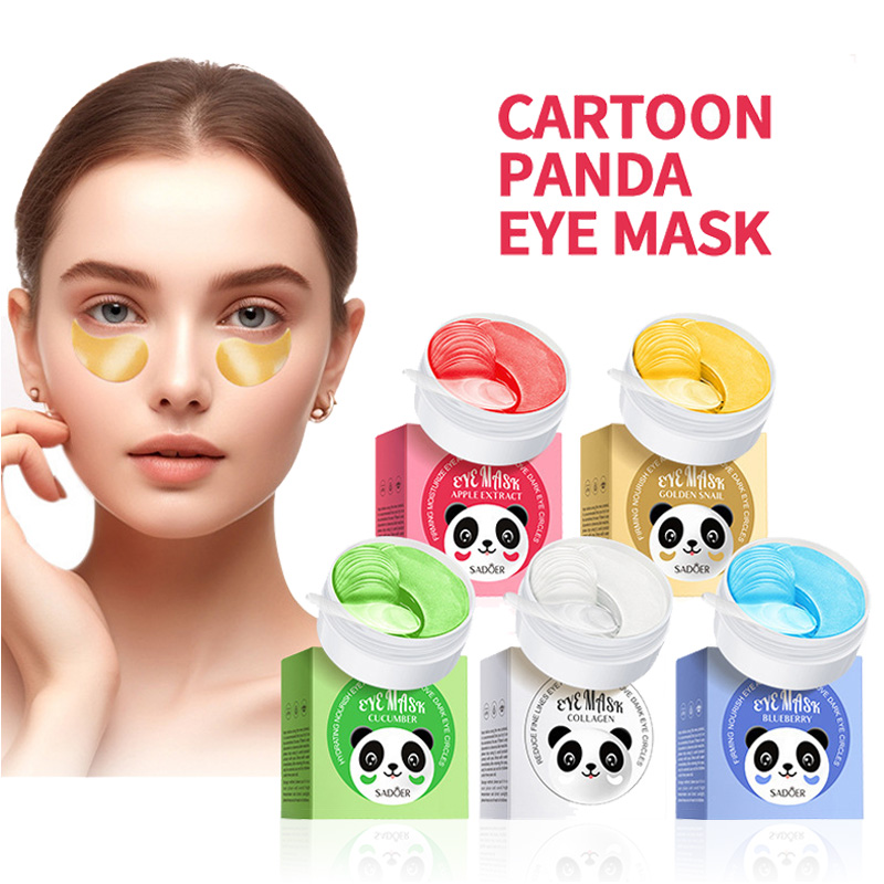 Collagen Under Eye Patches - 60 шт. SADOER Кристаллическая коллагеновая маска