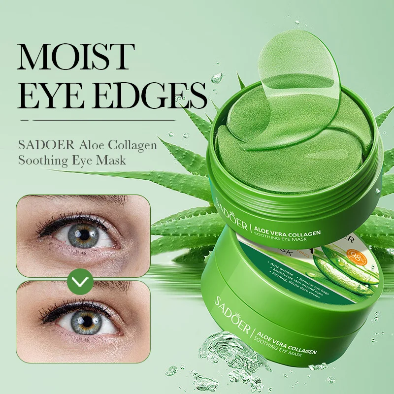 Collagen Under Eye Patches - SAODER 60 шт. патчи для глаз