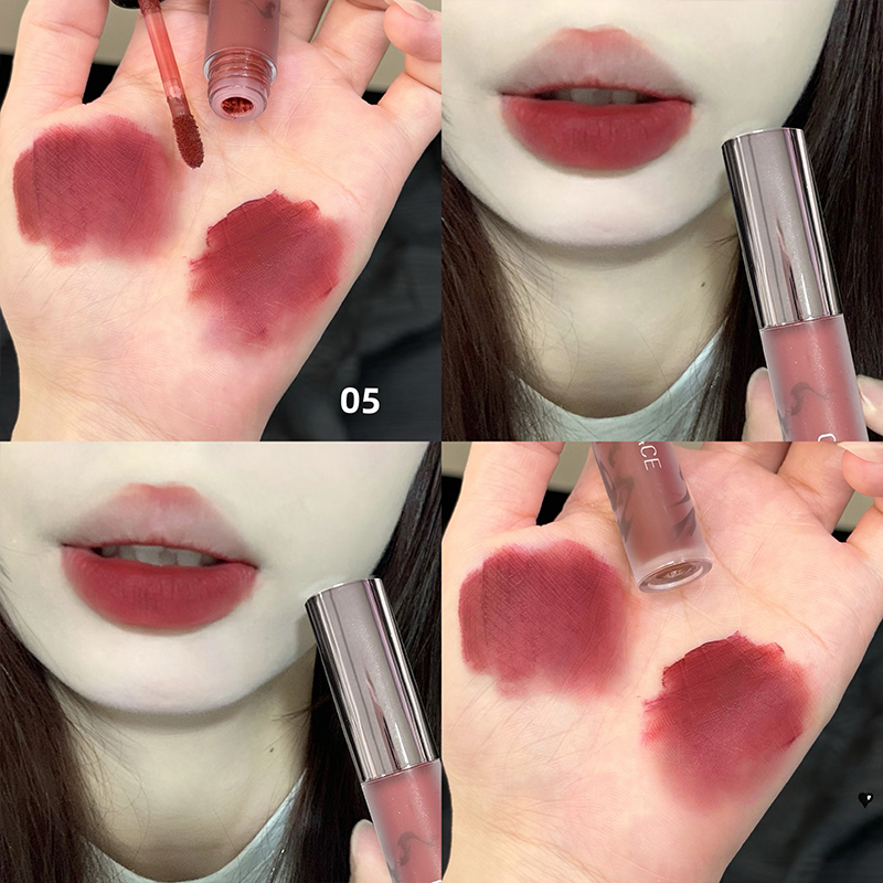 Matte Velvet Lip Tint Long Lasting - CACE Матовый бархатный красный тинт для
