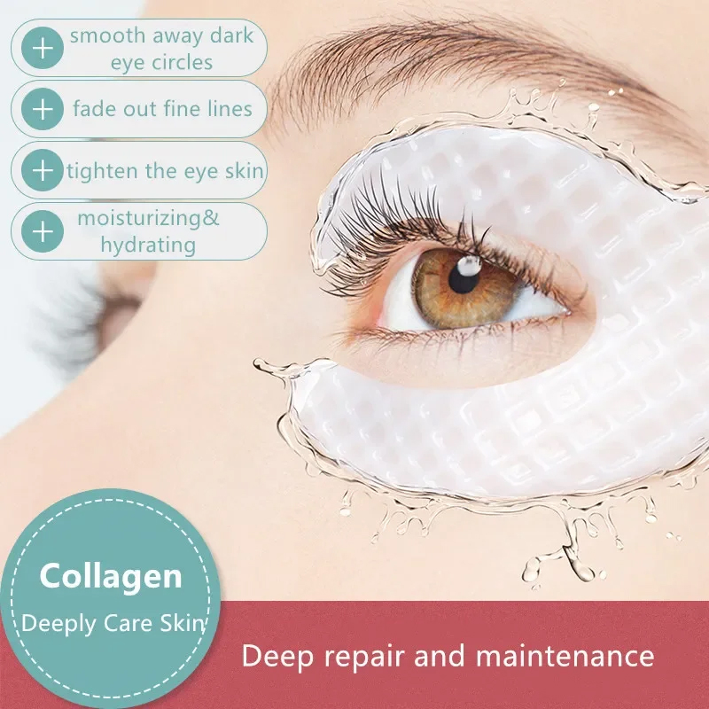 Collagen Under Eye Patches - Удаление морщин, патчи для глаз, укрепляющая