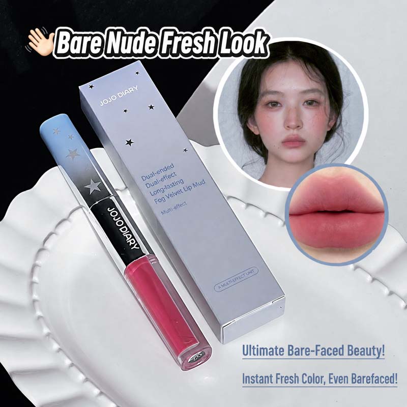 Matte Velvet Lip Tint Long Lasting - JOJO DIARY Двухэффектный блеск для губ: