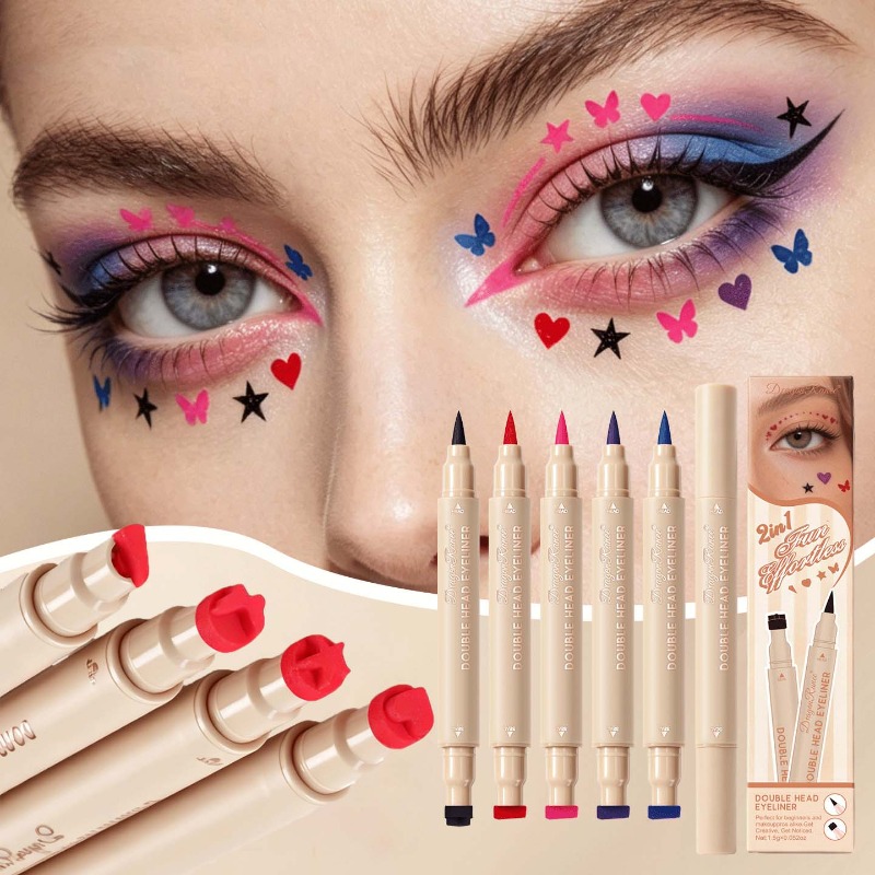 Двусторонний карандаш-подводка – обзор и цена Waterproof Liquid Eyeliner Pen