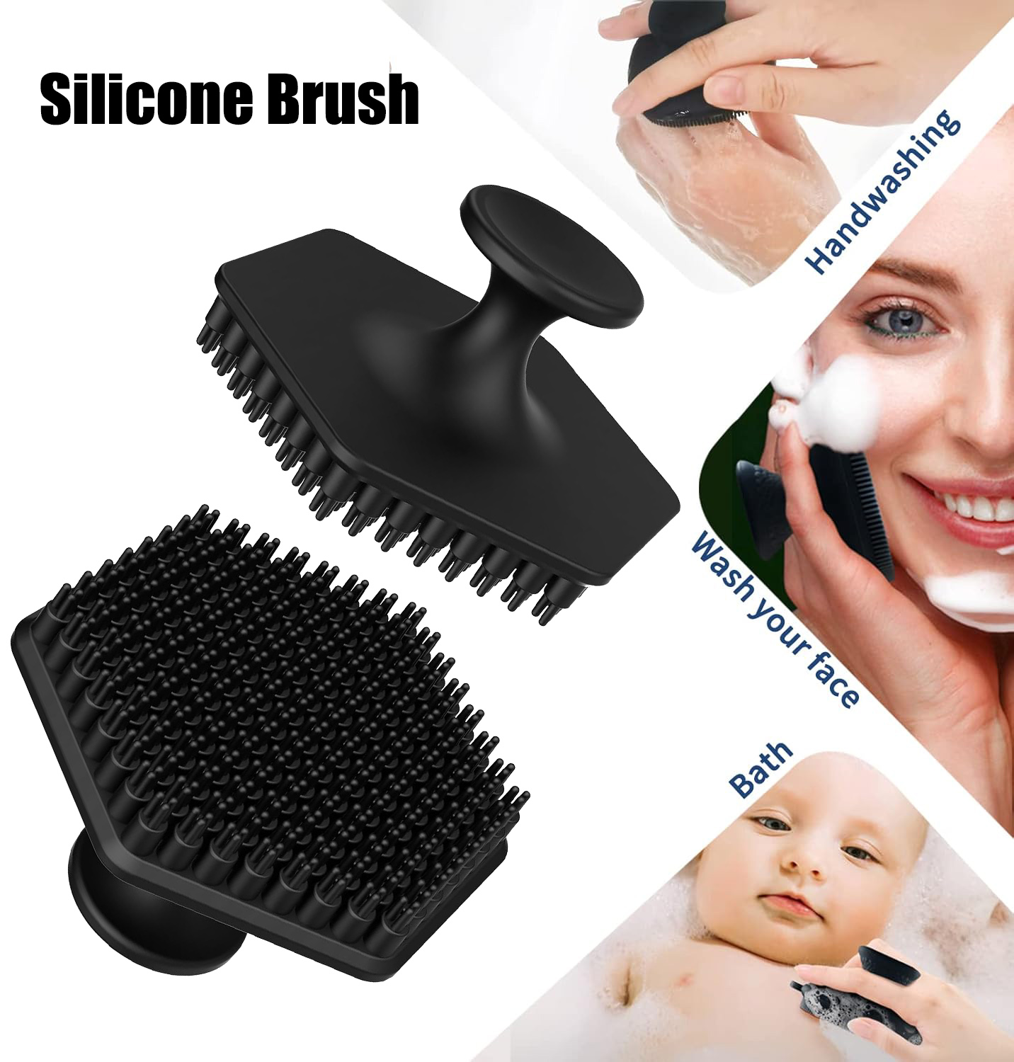 Силиконовая щетка для лица для – обзор и цена Silicone Face Scrubber Electric