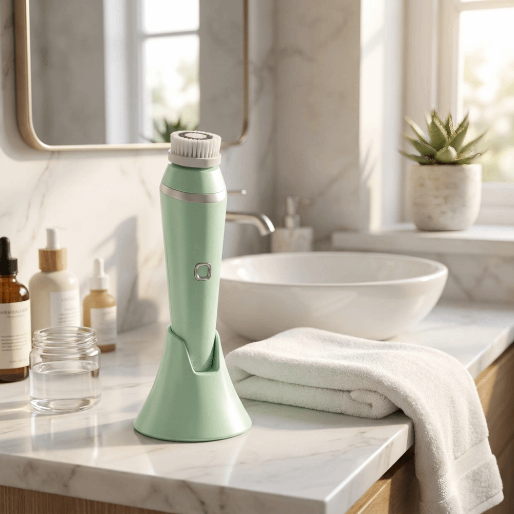 Силиконовая электрическая щетк – обзор и цена Silicone Face Scrubber Electric