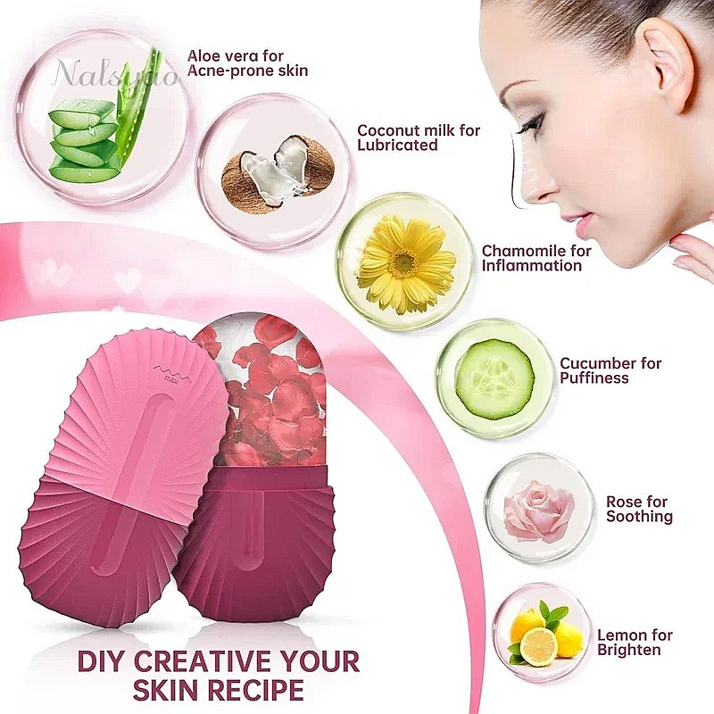 Ледяной ролик для лица, 1 шт., – обзор и цена Face Ice Roller Puffiness