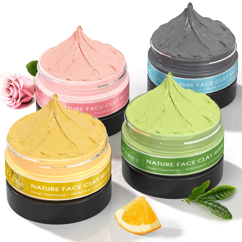 Набор глиняных масок для лица, – обзор и цена Green Tea Cleansing Clay Mask