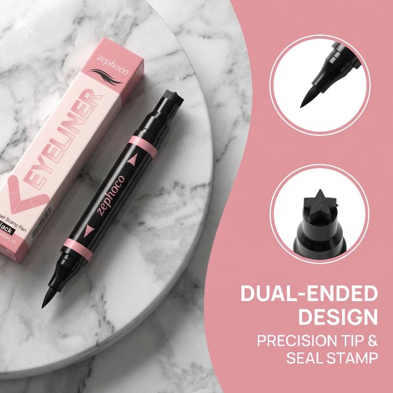 Черно-коричневый интегрированн – обзор и цена Waterproof Liquid Eyeliner Pen