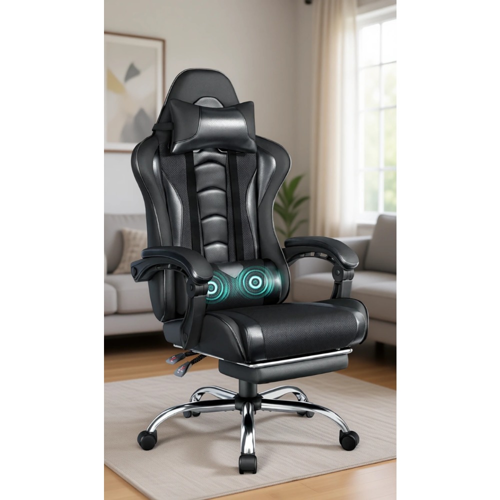 Удобное игровое кресло из иску – обзор и цена Massage