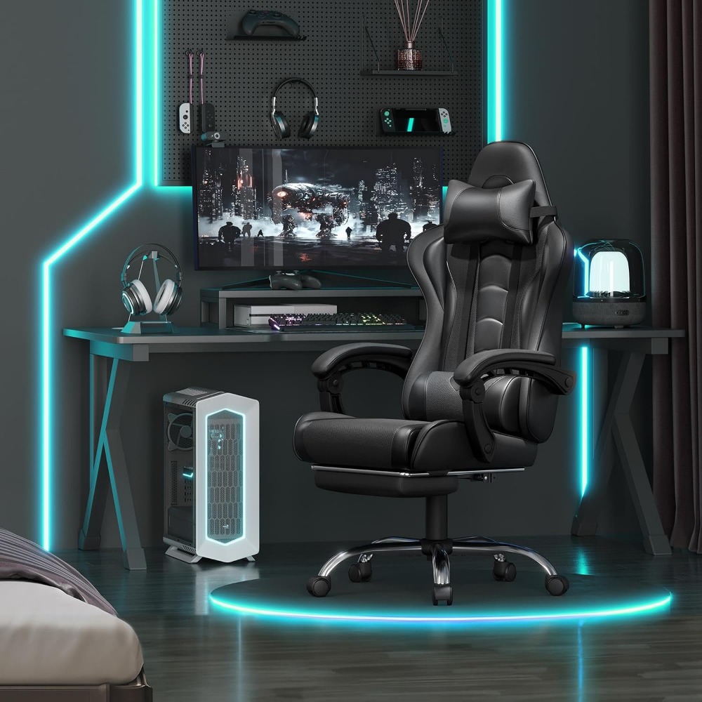 Удобное игровое кресло из иску – обзор и цена Massage