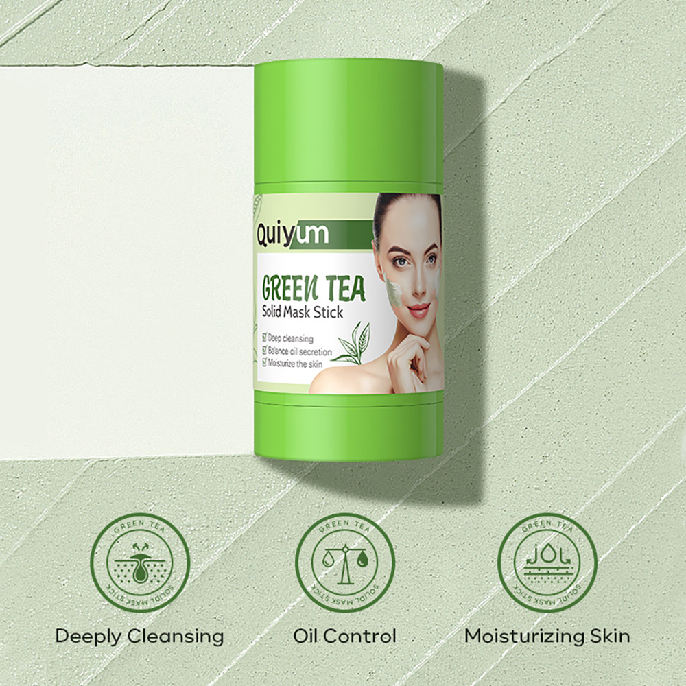 QUIYUM Маска-стик с зеленым ча – обзор и цена Green Tea Cleansing Clay Mask