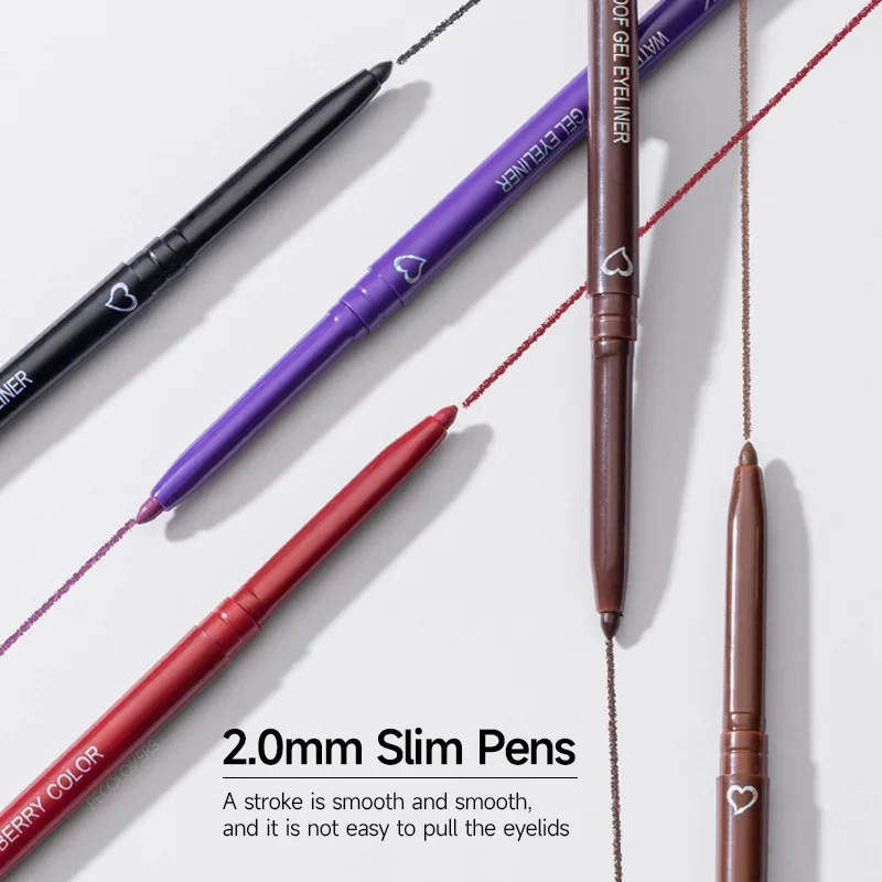 Коричневый карандаш для подвод – обзор и цена Waterproof Liquid Eyeliner Pen