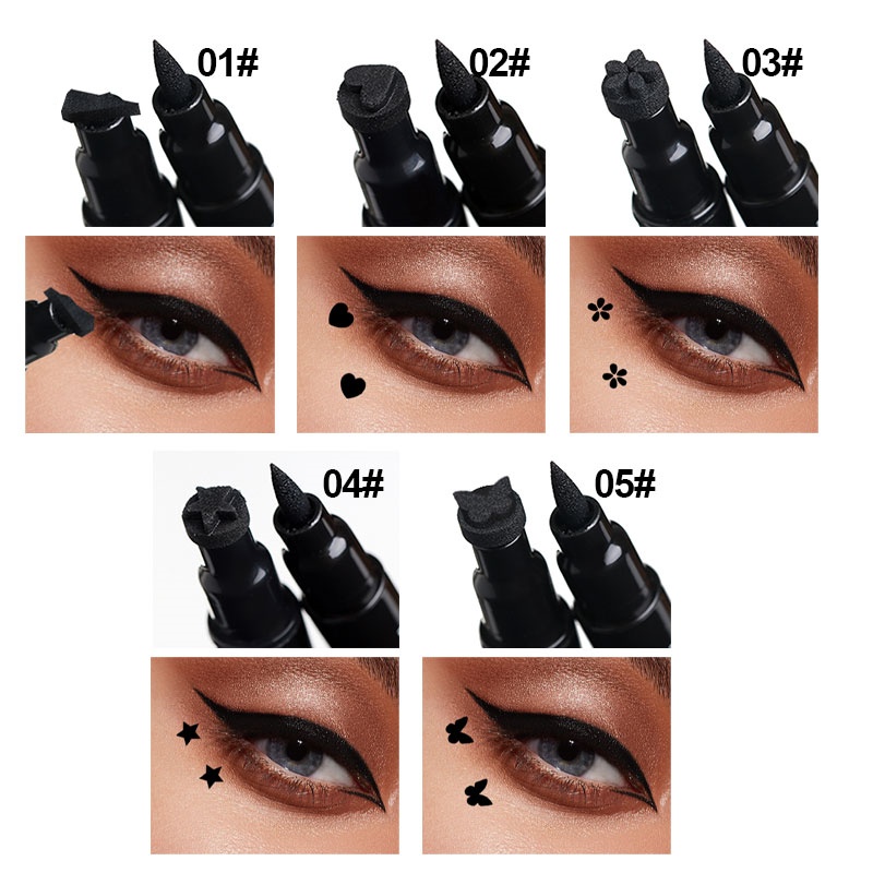 Двусторонняя подводка для глаз – обзор и цена Waterproof Liquid Eyeliner Pen