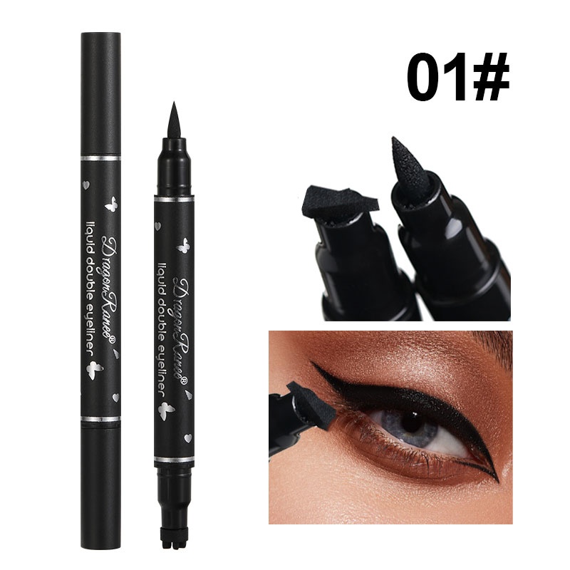 Двусторонняя подводка для глаз – обзор и цена Waterproof Liquid Eyeliner Pen