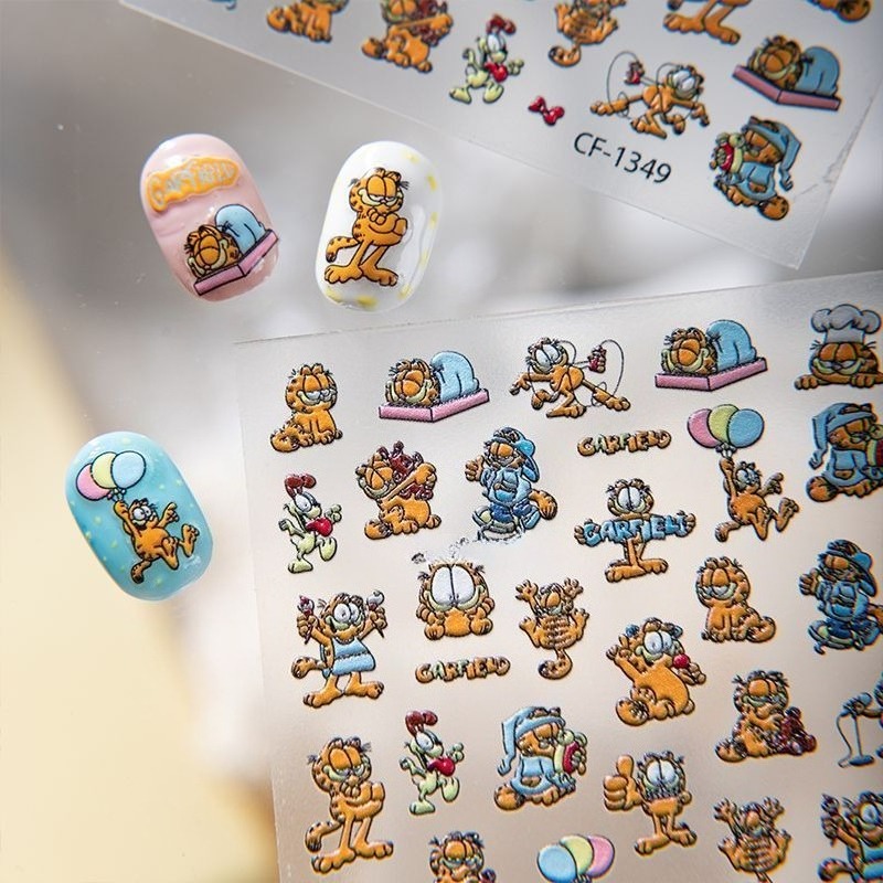 Новые наклейки для ногтей Garf – обзор и цена Nail Art