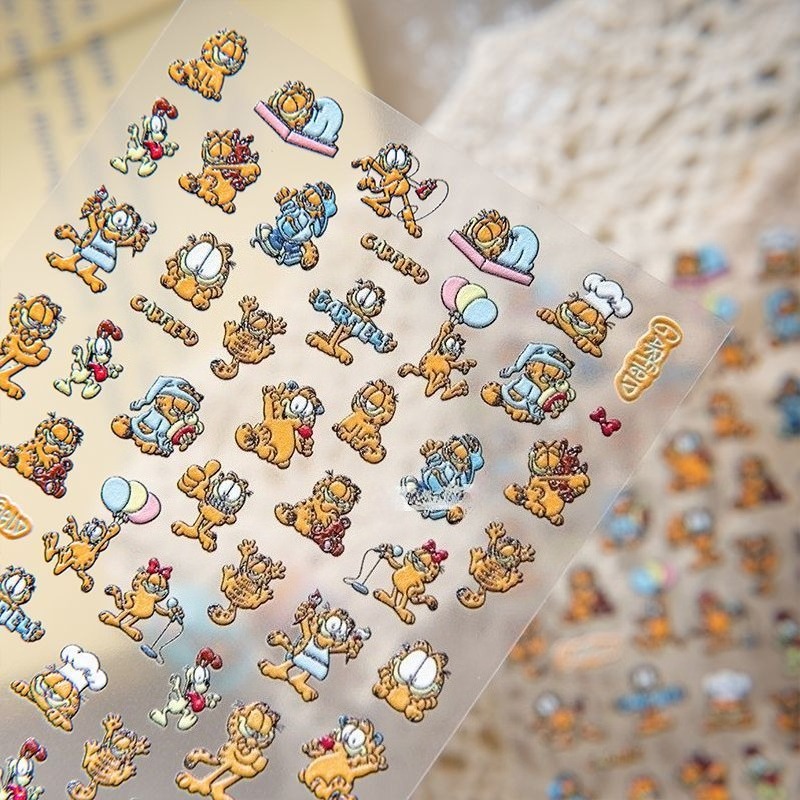Новые наклейки для ногтей Garf – обзор и цена Nail Art