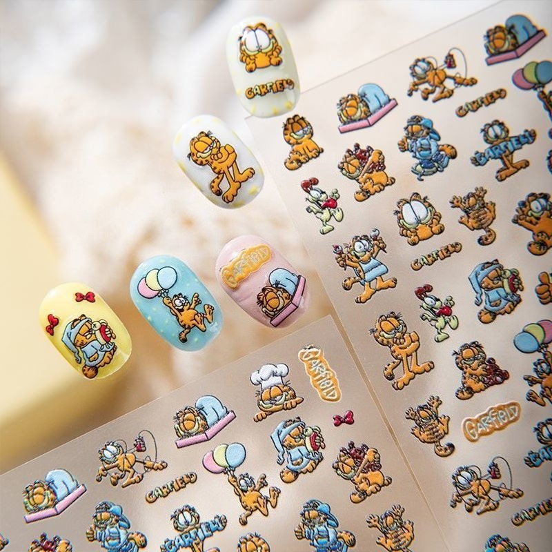 Новые наклейки для ногтей Garf – обзор и цена Nail Art