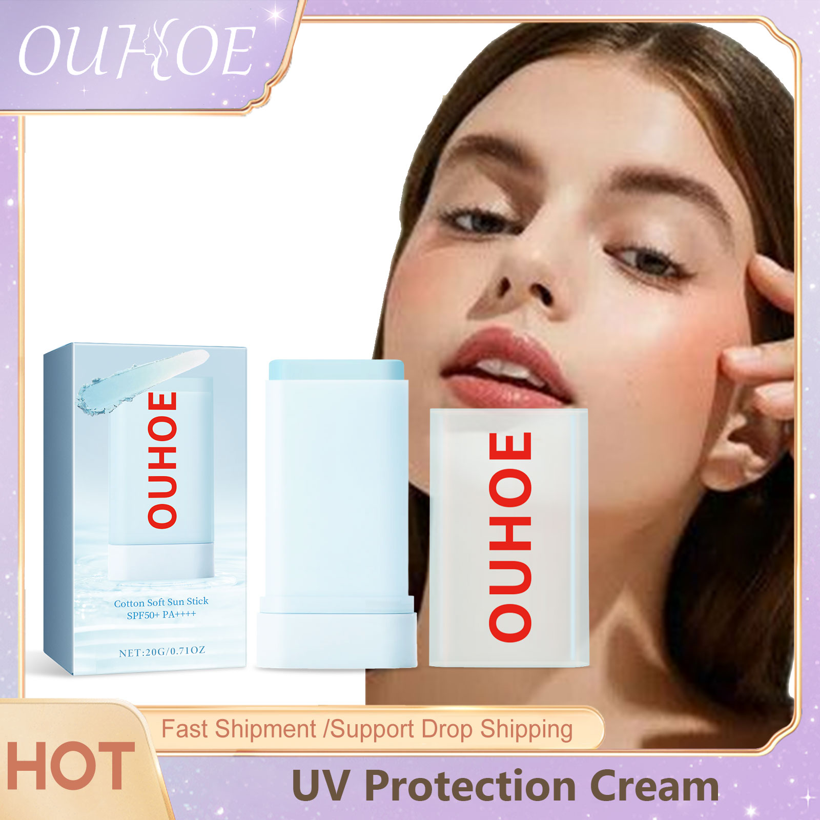 УФ-крем OUHOE с защитой Spf 50 – обзор и цена Spf 50 Waterproof Sunscreen