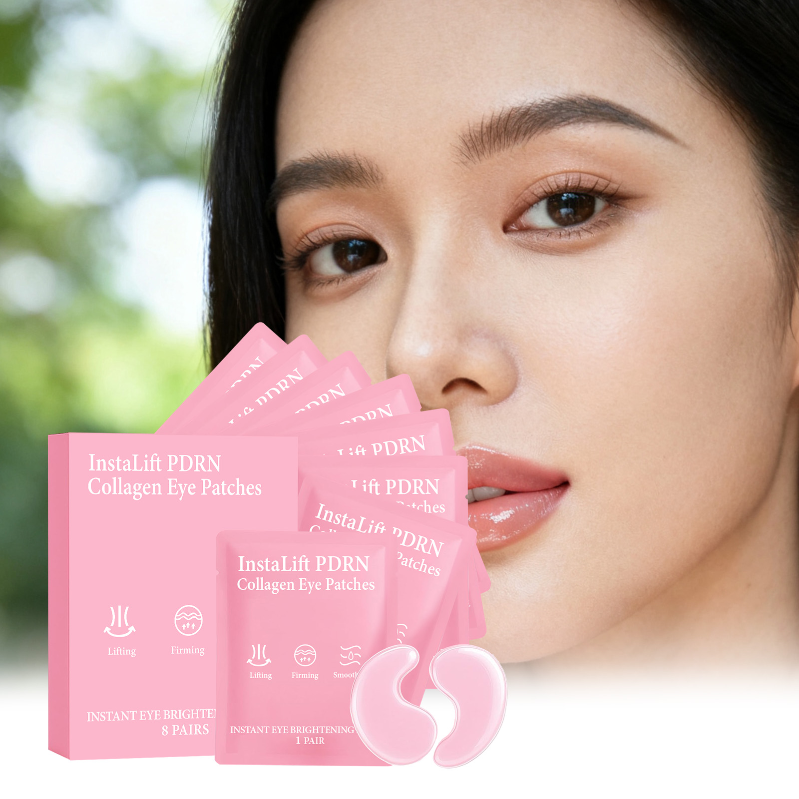Instalift PDRN Коллагеновые па – обзор и цена Collagen Under Eye Patches