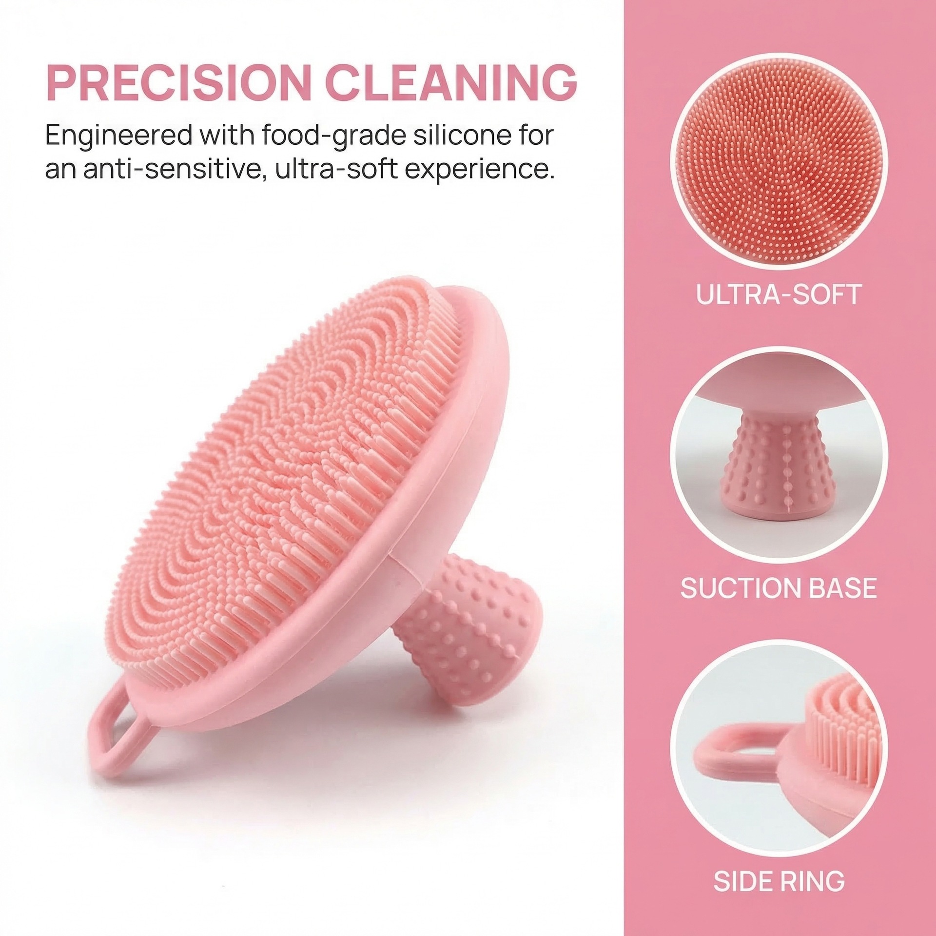 Силиконовая щетка для очищения – обзор и цена Silicone Face Scrubber Electric