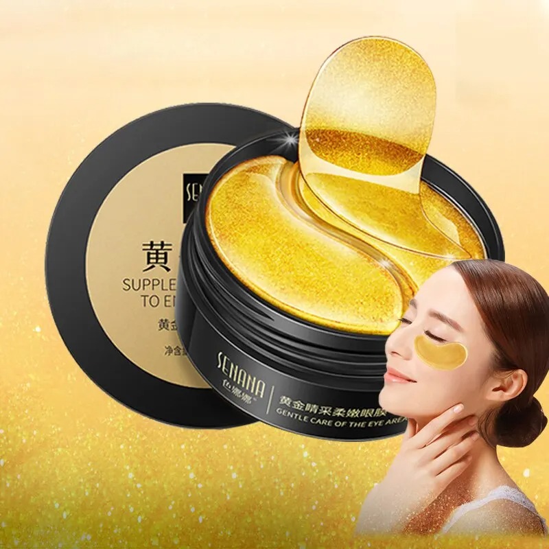 60 шт., Золотая увлажняющая ма – обзор и цена Collagen Under Eye Patches