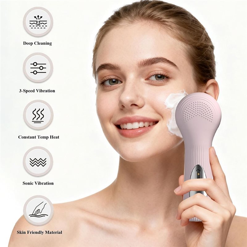 Водонепроницаемая электрическа – обзор и цена Silicone Face Scrubber Electric
